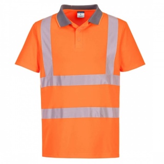 Portwest EC10 Eco Hi Vis SS Polo 6 Pack 175g